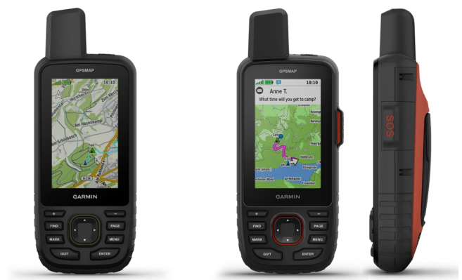 GPS für Radfahrer und Wanderer - Garmin -Serie