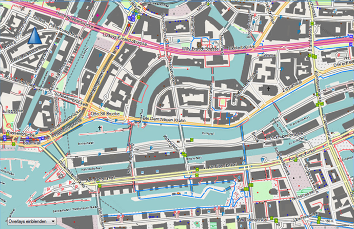 GPS für Radfahrer und Wanderer - OpenStreetMap (OSM)