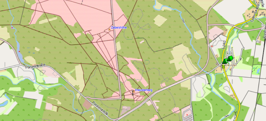 GPS für Radfahrer und Wanderer - OpenStreetMap (OSM)