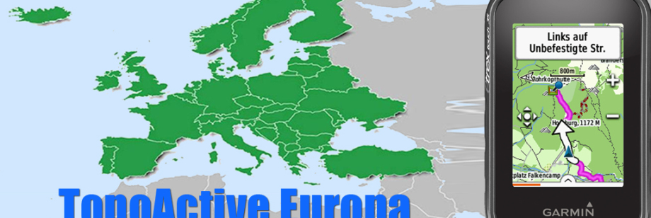 ⚡ EUROPA V21 Karte Topo Höhenlinien passend GARMIN Komplett Europa Karte  ⚡ 